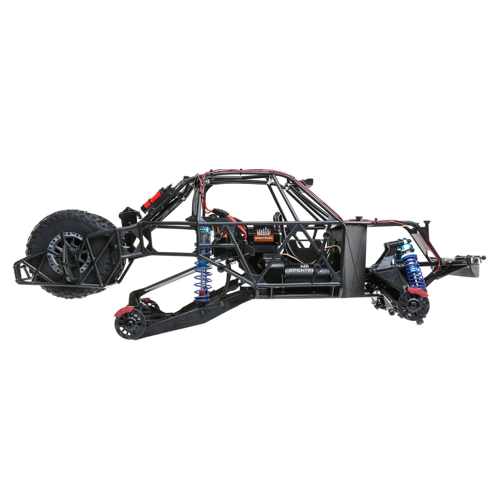 Losi Super Baja Rey 2.0 1/6 4WD Elektro Desert Truck-King Blau LOS05021T2 - Abbildung 12