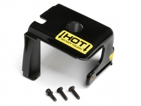 HPI Motorabdeckung (schwarz) 15434