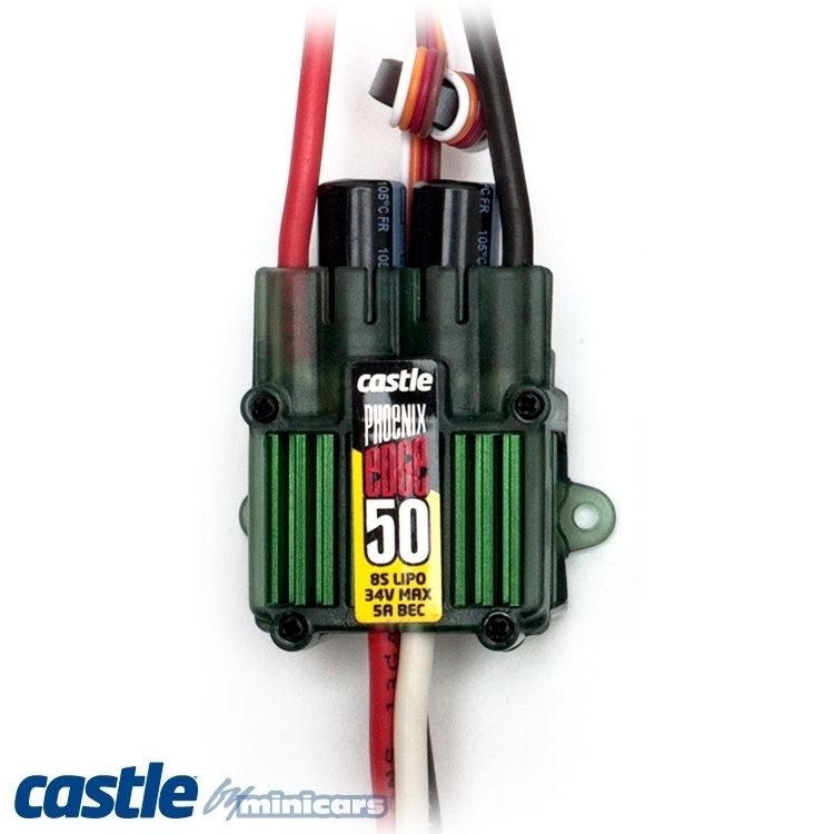 Castle Phoenix Edge 50 32V 50A ESC 5A BEC 010-0102-00