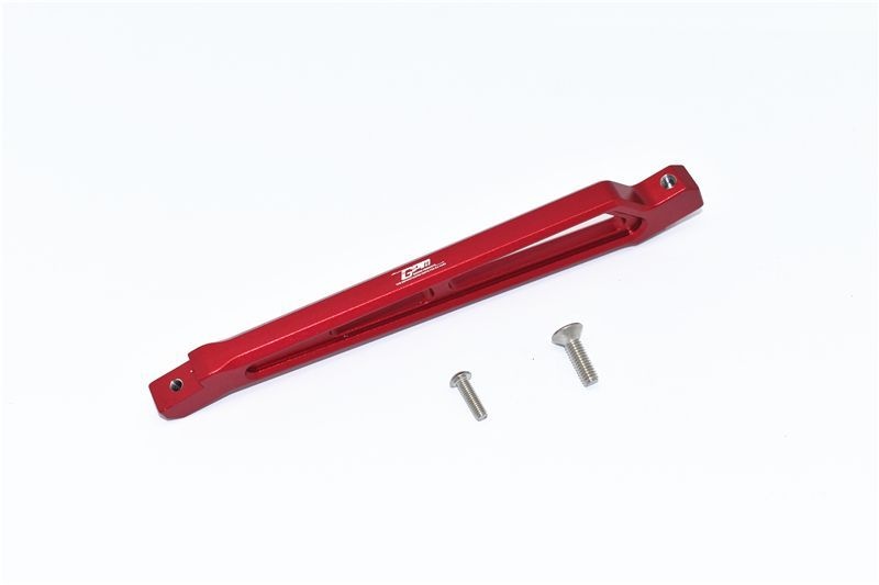 GPM Alu Chassis Verstärkung vorn rot ARRMA Mojave 6s MAM016FR