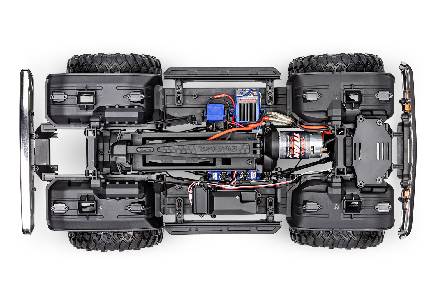 TRAXXAS TRX-4 Chevy 1972 Blazer HighTrail rot met. RTR o. Akku/Lader 92086-4