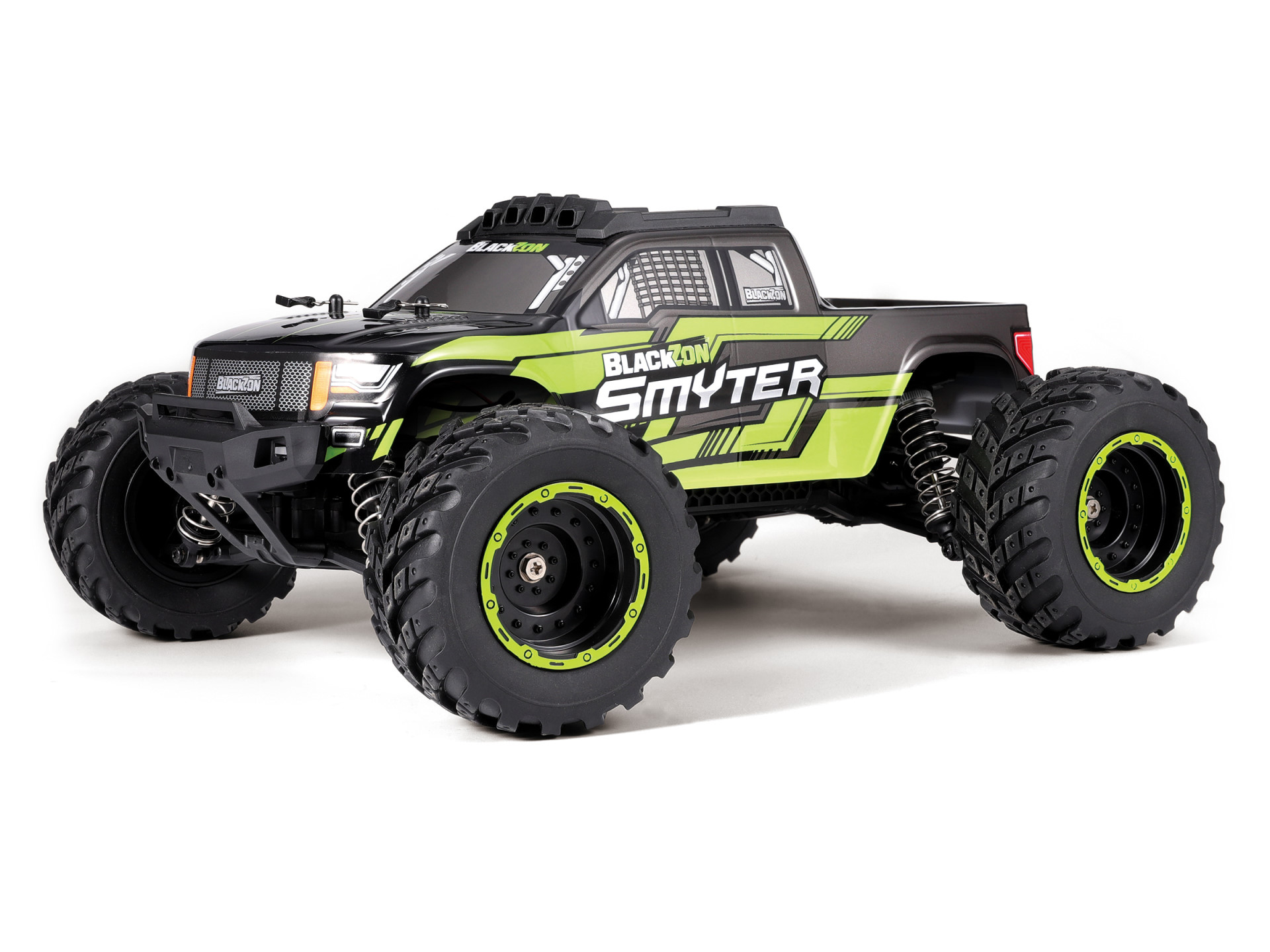 BLACKZON Smyter MT 1/12 4WD Elektro Monster Truck Grün 540110 - Abbildung 2