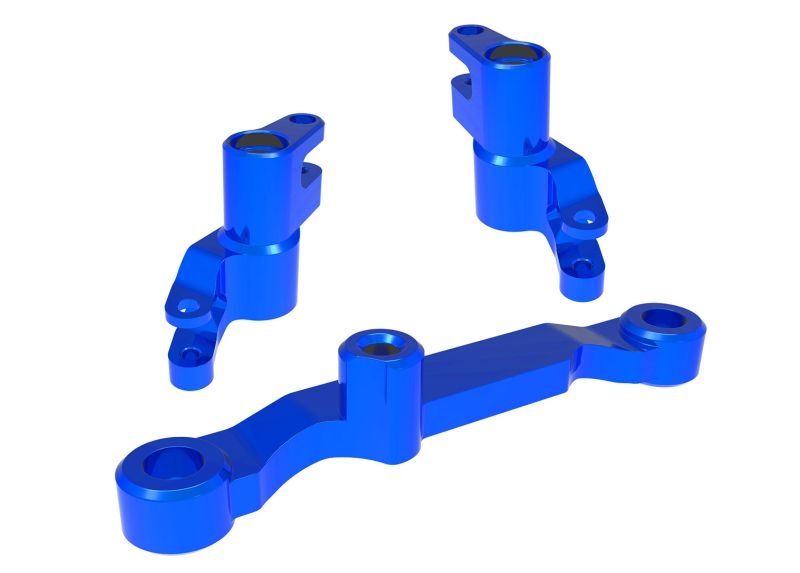 Traxxas Lenkung Umlenkung 6061-T6 Alu blau Mini-Maxx 10743-BLUE
