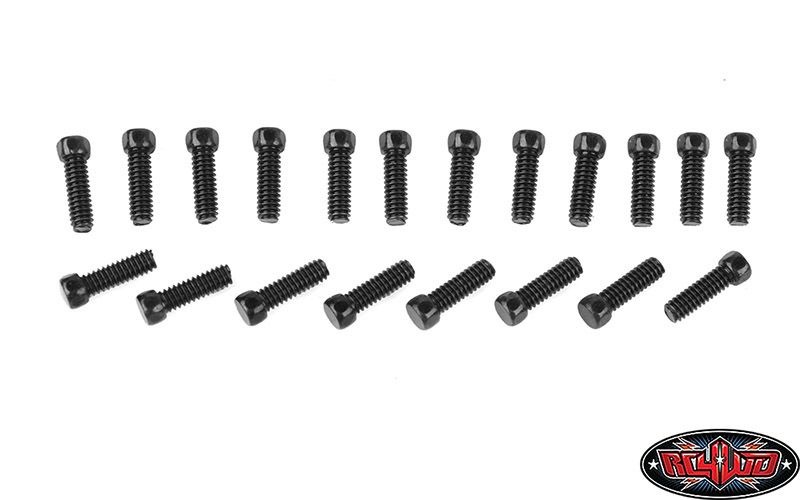 RC4WD Sechskantschrauben M2x6mm schwarz Z-S0054