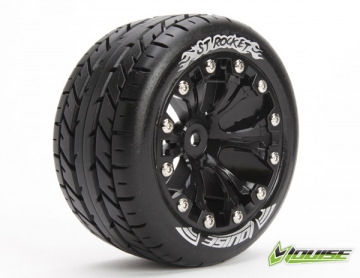 Louise Reifen mit Felgen ST-ROCKET 2,8 Black 1/2-Offset (2) L-T3208BH