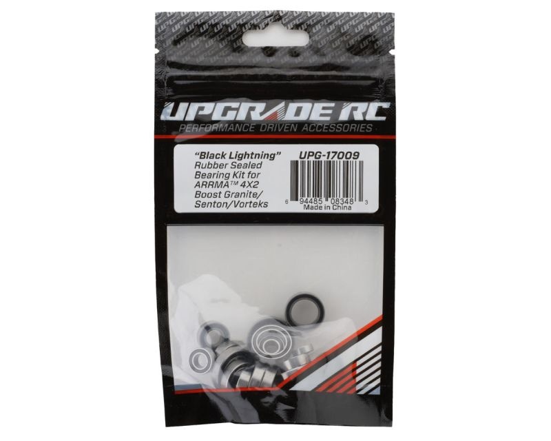 Upgrade RC Black Lightning Kugellager Set mit Gummidichtung  für ARRMA 4X2 Boos/Grani UPG-17009