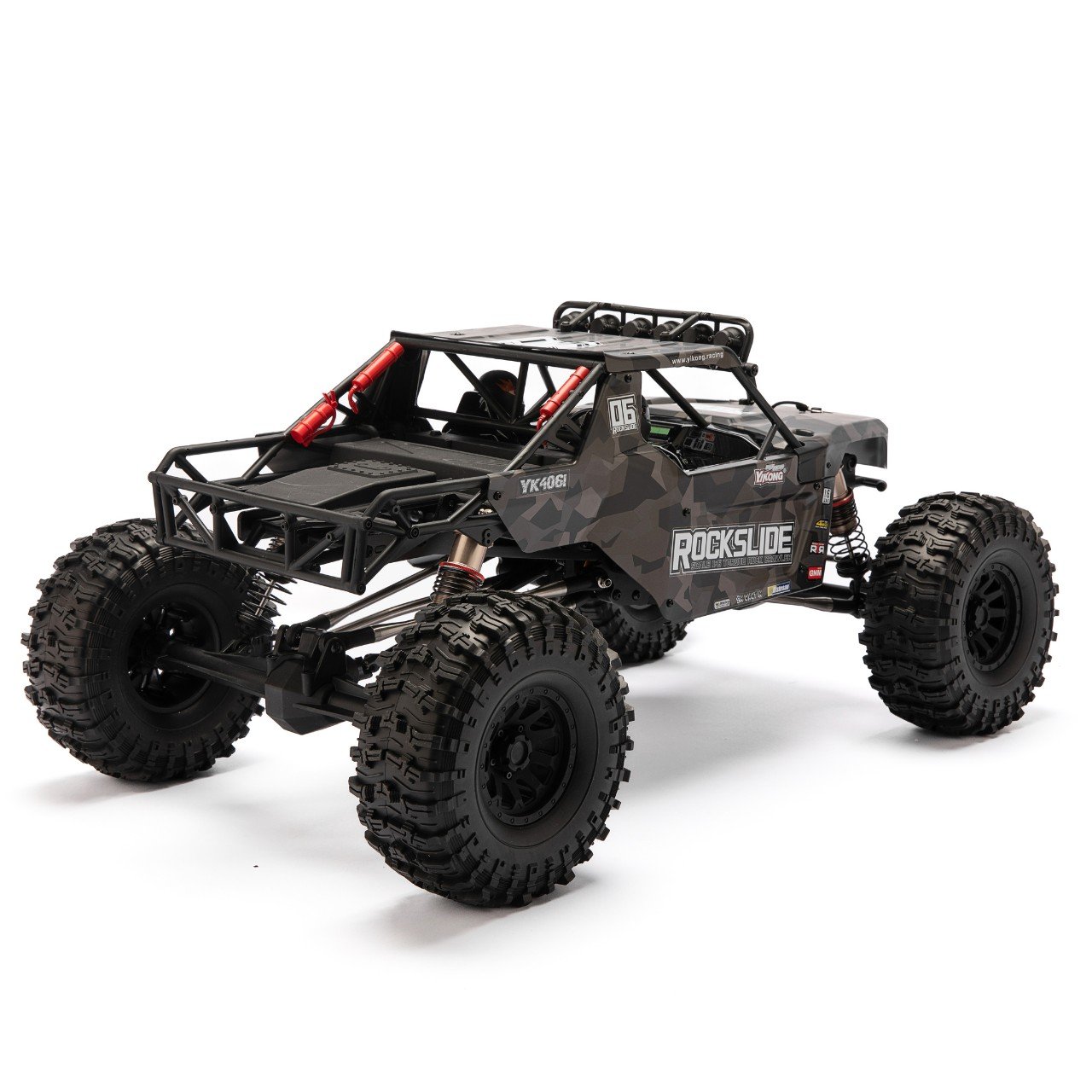 Yikong Rock Crawler Rock Slide 1/6 4WD Schwarz YK4061D - Abbildung 4