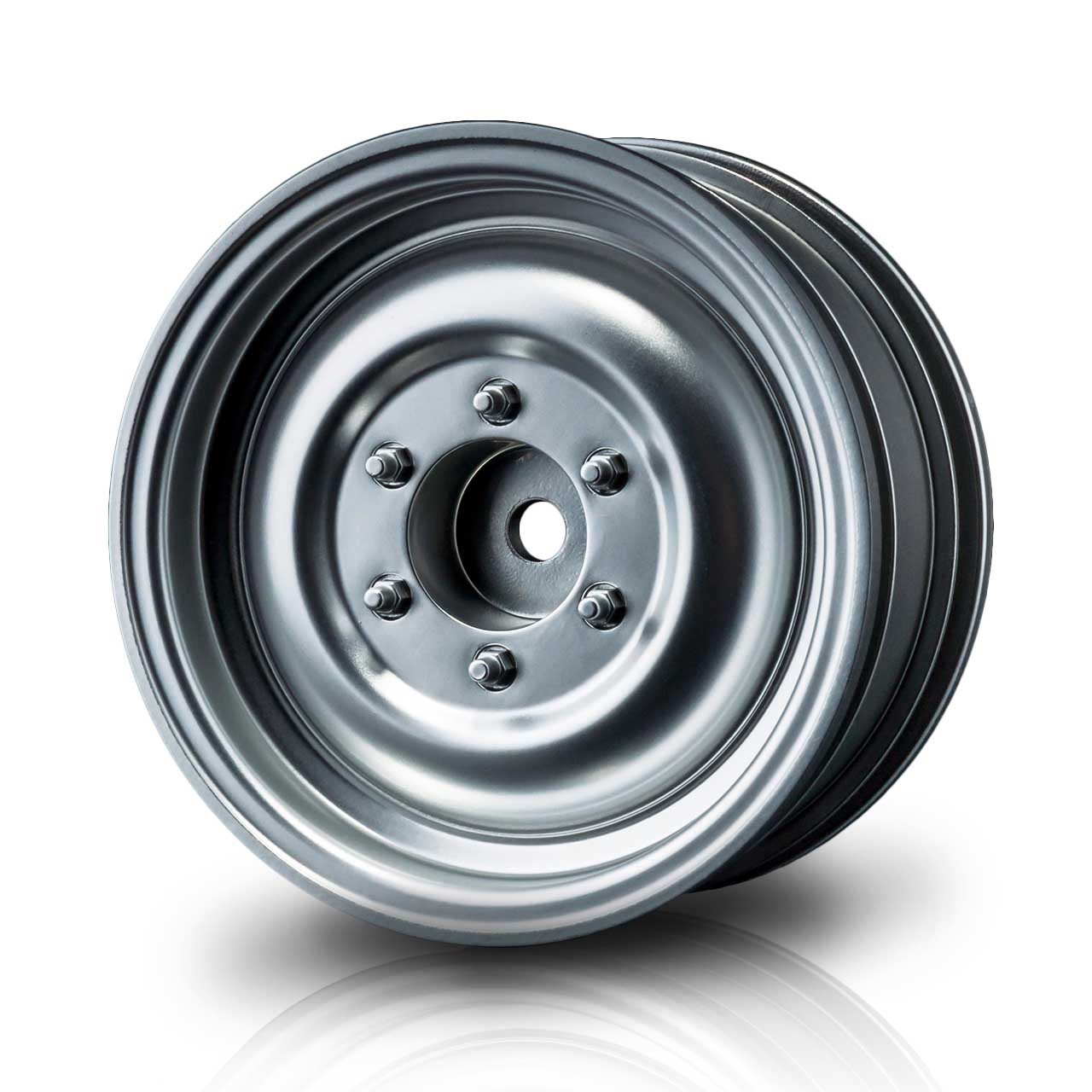 230032FS Crawler Felge 60D 1.9" (+5 Offset) silber (4 Stück)