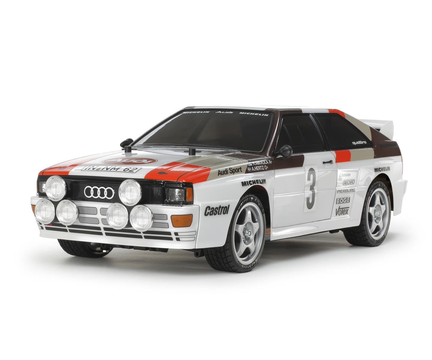 Tamiya 58667 1:10 RC Audi Quattro Rally A2 (TT-02) 300058667