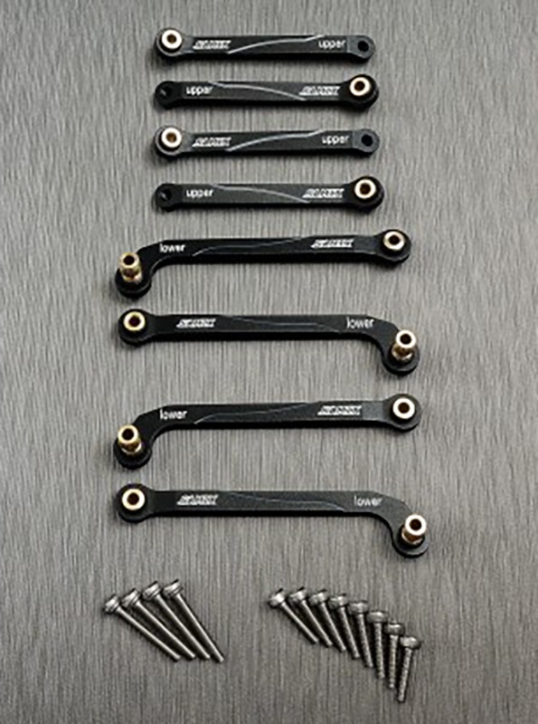 SAMIX High Clearance Link Kit Set Alu (8) für FMS FCX24 FCX24-6031