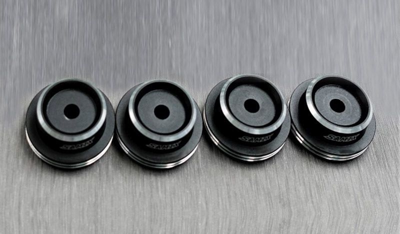 SAMIX SCX-6 alum. shock spring under cap 4pcs für SCX-6 SCX6-6047