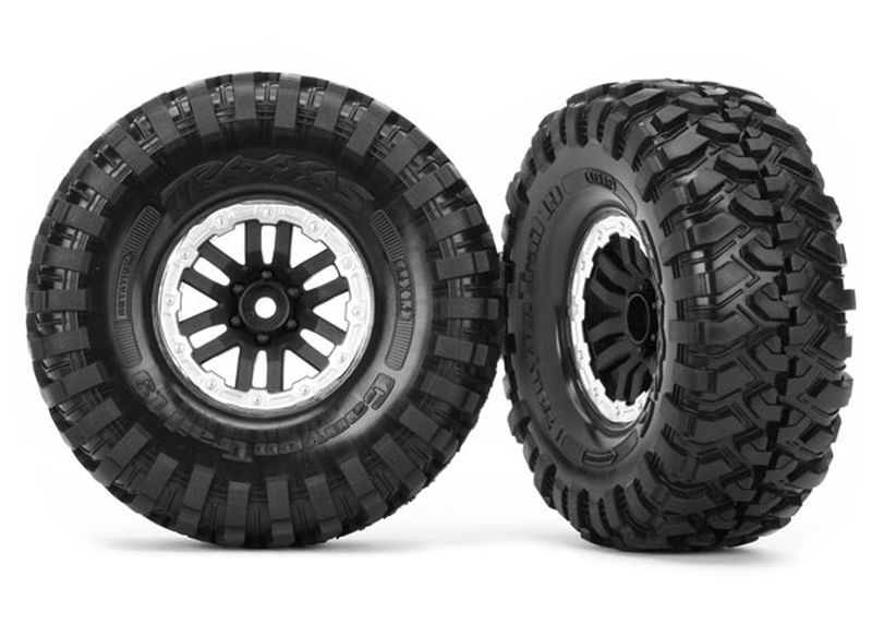 Felgen&Reifen, montiert (TRX-4 satin beadlock mit Canyon Tra 8272X