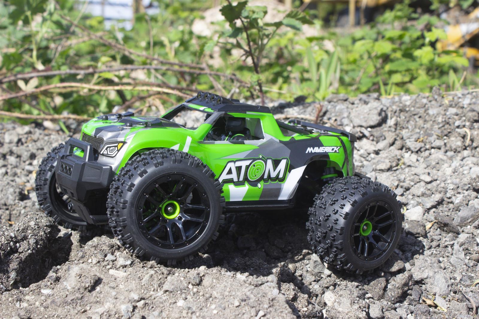 Maverick Atom 1/18 4WD Elektro Monstertruck Grün 150503