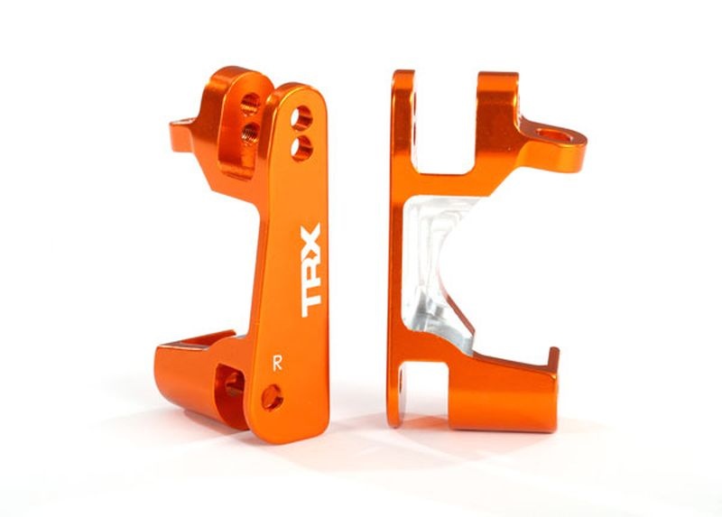 Traxxas C-Hubs 6061-T6 Alu orange eloxiert l/r 6832A