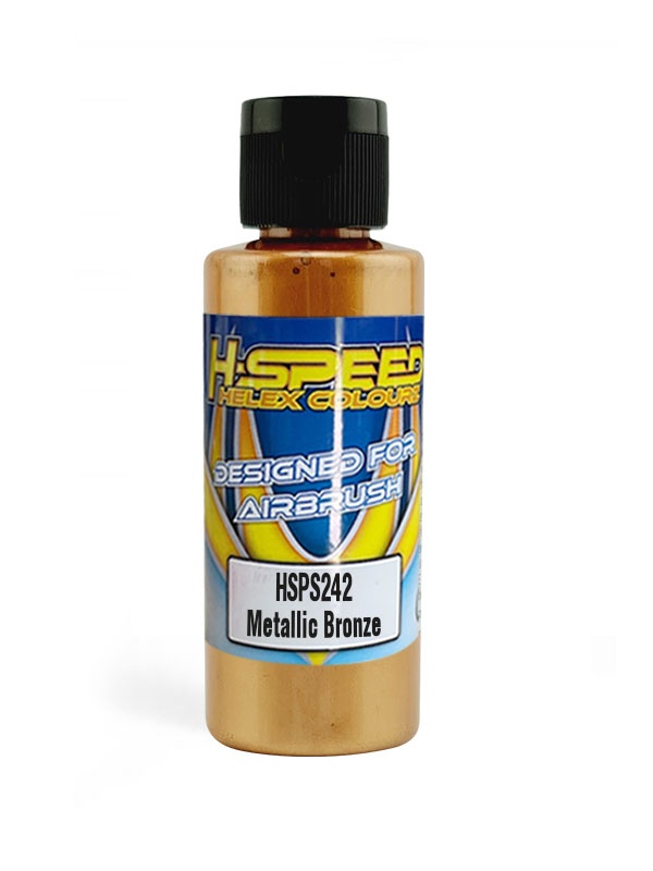 H-SPEED Lexan Airbrush Farbe 60 ml Metallic Bronze HSPS242