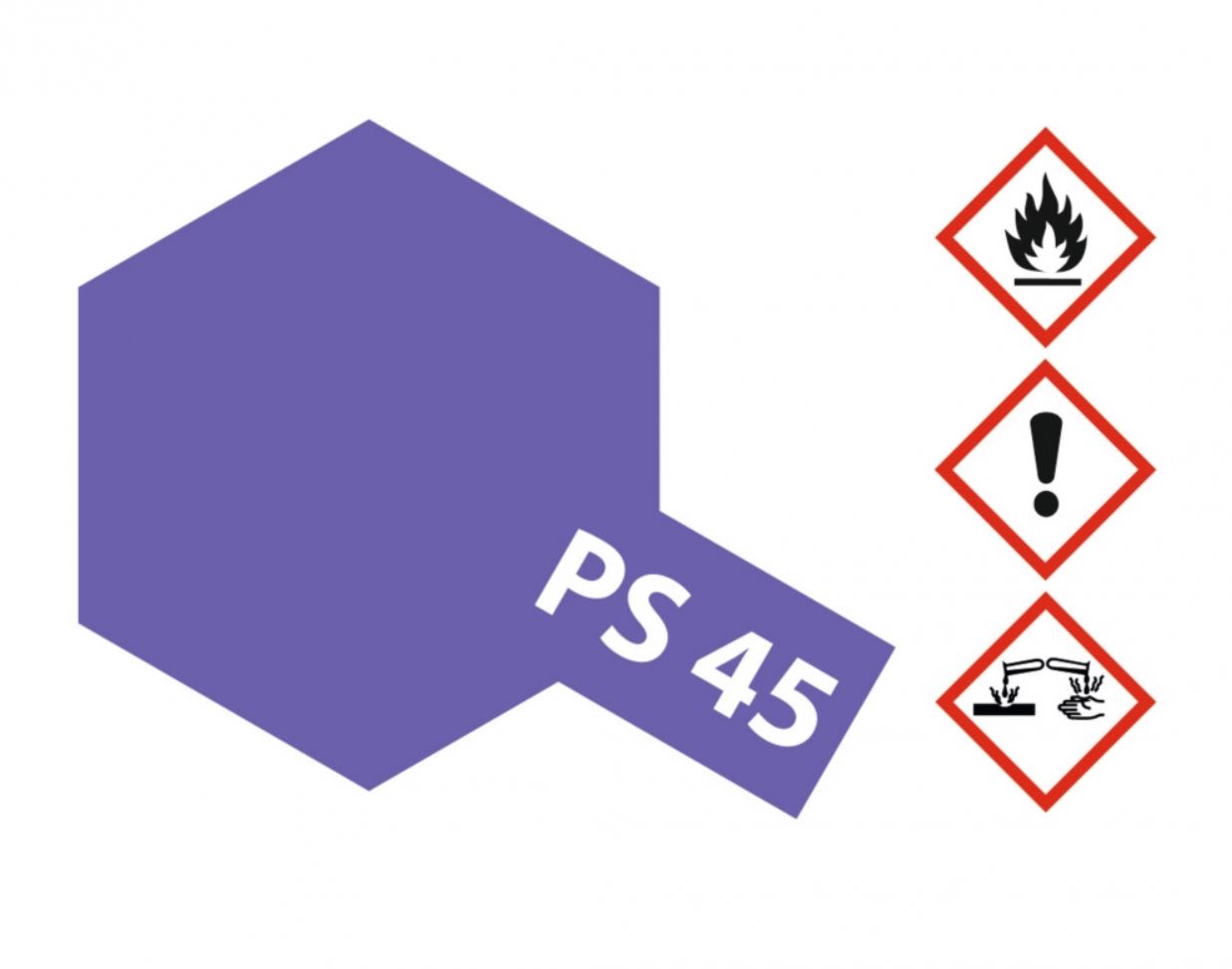 Tamiya Color Lexan Spray Farbe PS-45 Translucent Violett PS45 Violet 100ml 300086045