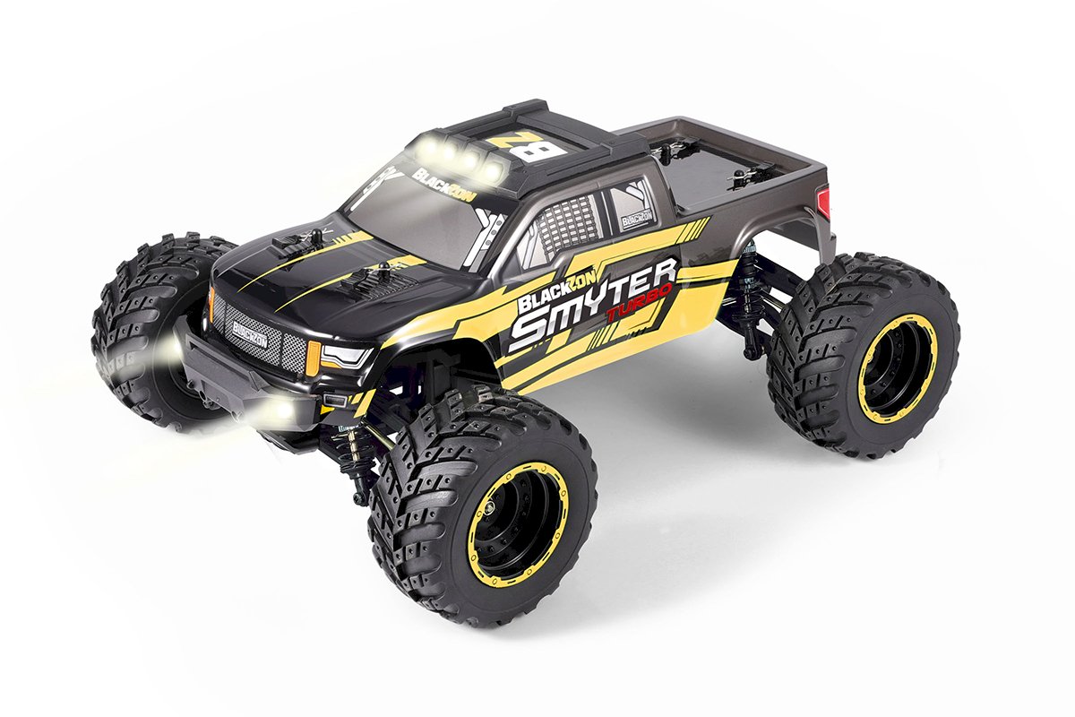 BLACKZON Smyter MT Turbo 1/12 4WD 3S Brushless Monster Truck Gelb 540253 - Abbildung 3