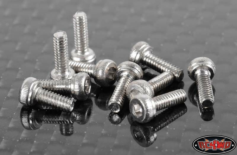 RC4WD Socket Head Cap Screws M2 X 6mm (10) Z-S0994