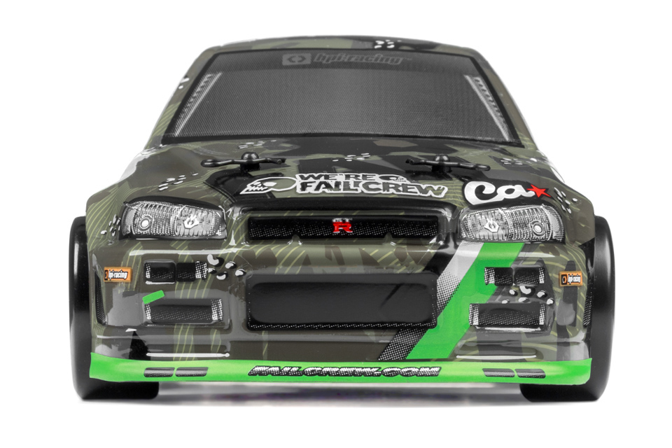 HPI 1:18 R/C Micro RS4 Drift Fail Crew Nissan Skyline 120101
