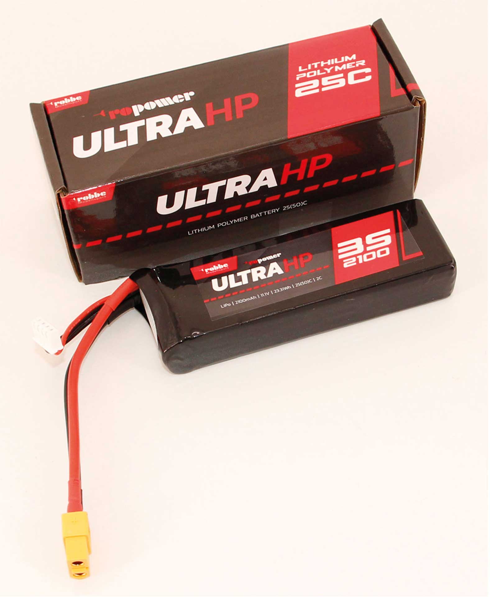 Robbe RO-POWER ULTRA HP 2100MAH 11,1 VOLT 3S 25(50)C LIPO AKKU 7337