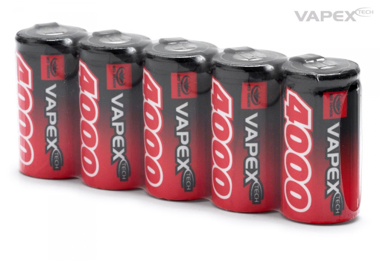 Vapex NiMH Akku 1,2V 4000mAh Sub-C RD4000SCT - Abbildung 2