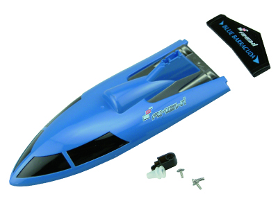 Amewi Rumpfabdeckung+Dichtung Blue Barracuda Mini Boot 062-84974-91
