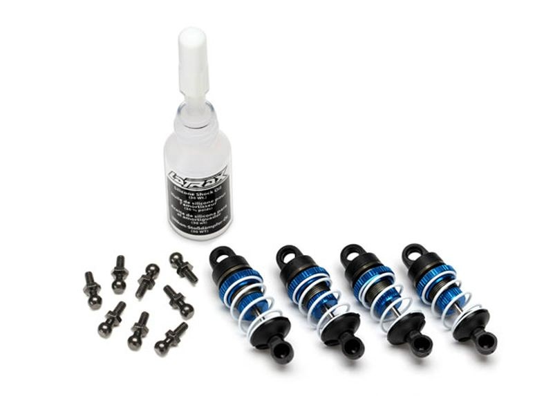 Traxxas Alu-Dämpfer mit Federn (4) 7560X - Abbildung 1