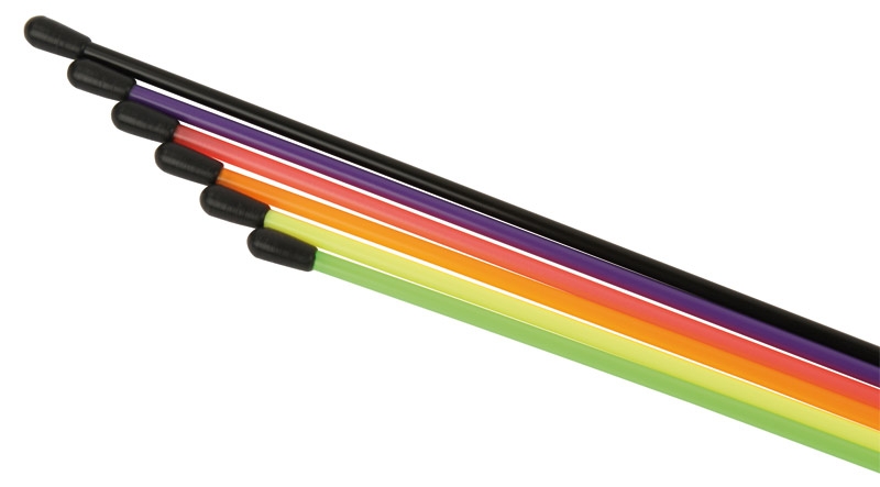 R16015 Antennenrohr 6 Stück (Gelb, Grün,Lila, Orange, Rot, Schwarz)