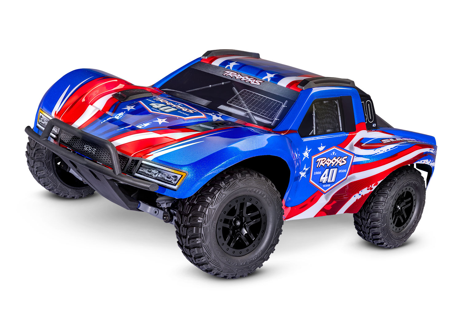 Traxxas Slash 4x4 VX3 Brushless Short Course 40th Edition 68454-4 - Abbildung 1