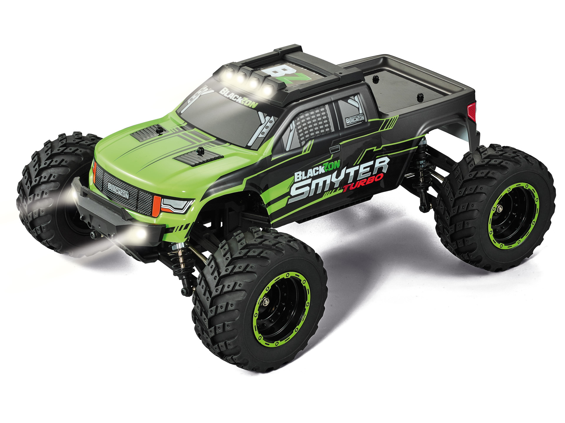 BLACKZON Smyter MT Turbo 1/12 4WD 3S Brushless Monster Truck Grün 540230 - Abbildung 3