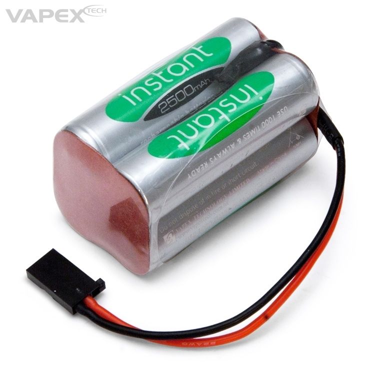 Vapex Empfänger Akku NiMH 4,8V 2500mAh Cube 4IN2500AA-W4-F2