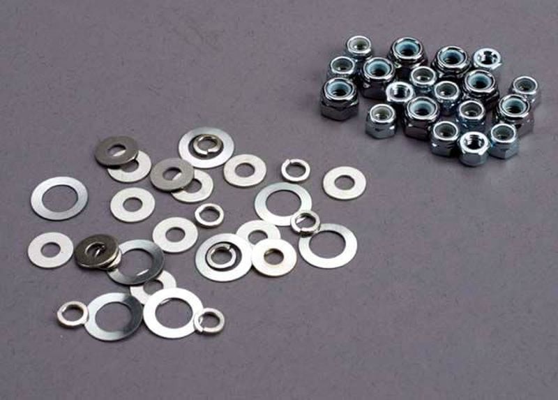 Traxxas NUT SET, LOCK NUTS (3mm (11) A 1252