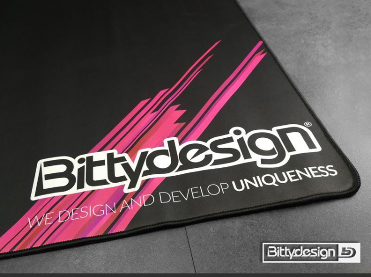 Bittydesign Anti-slip Table Pad, 2018 logo graphic, 100x63cm BDTP-10063