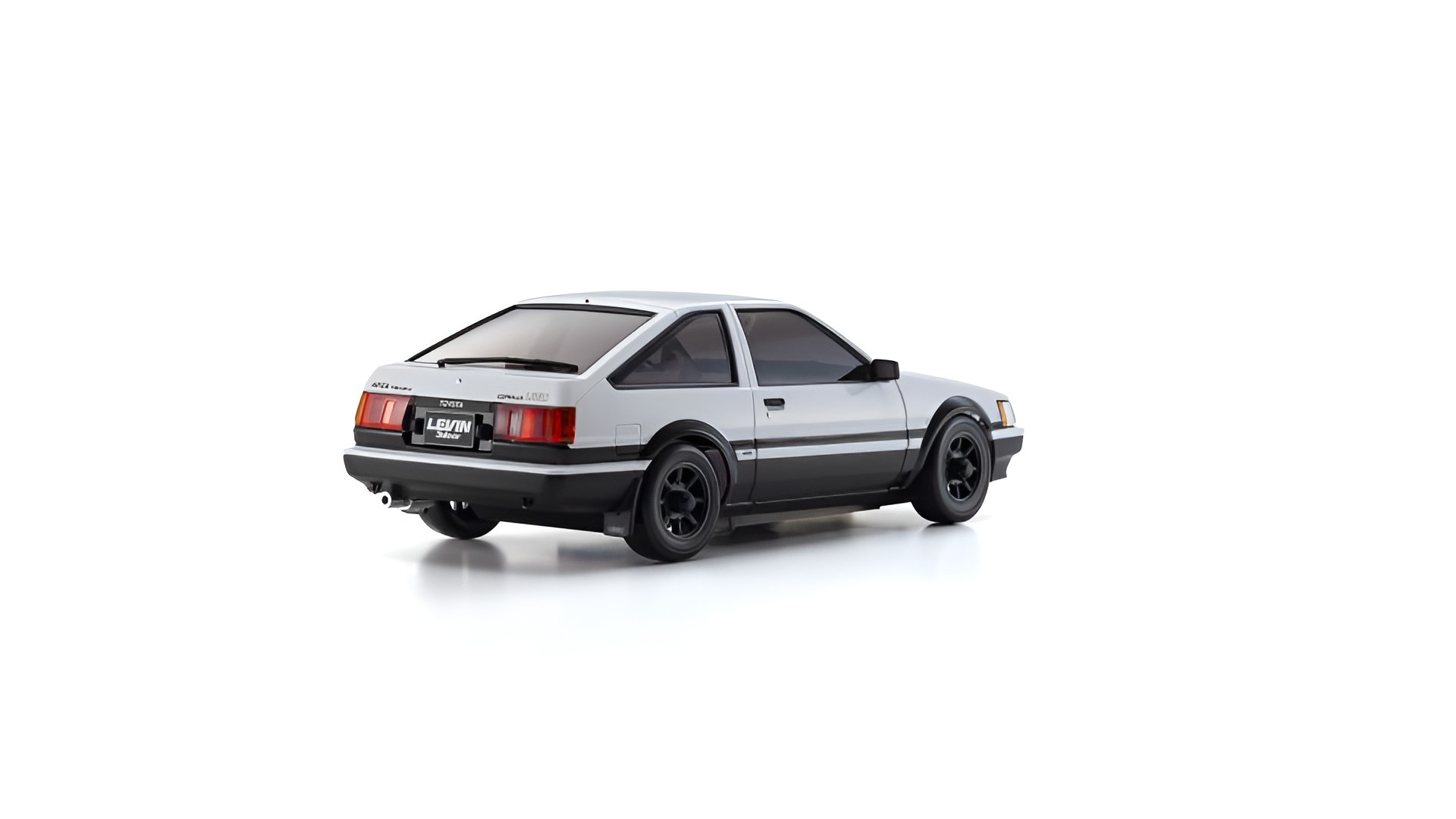 Kyosho Mini-Z AWD Toyota Corolla Levin AE86 White-Black (MA020N-L/KT531P) 32641WBK - Abbildung 3