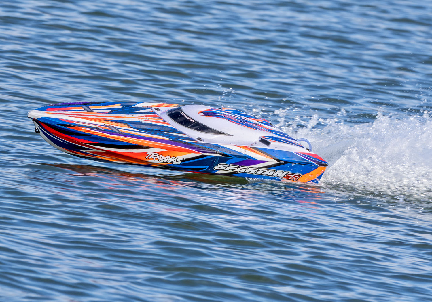 Traxxas SPARTAN SR Orange Brushless 36 Zoll Rennboot 103076-4 - Abbildung 13