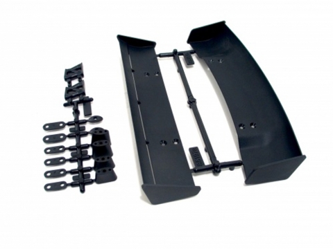 HPI Spoiler Set (Typ A & B/ 1/10 /schwarz) 85197