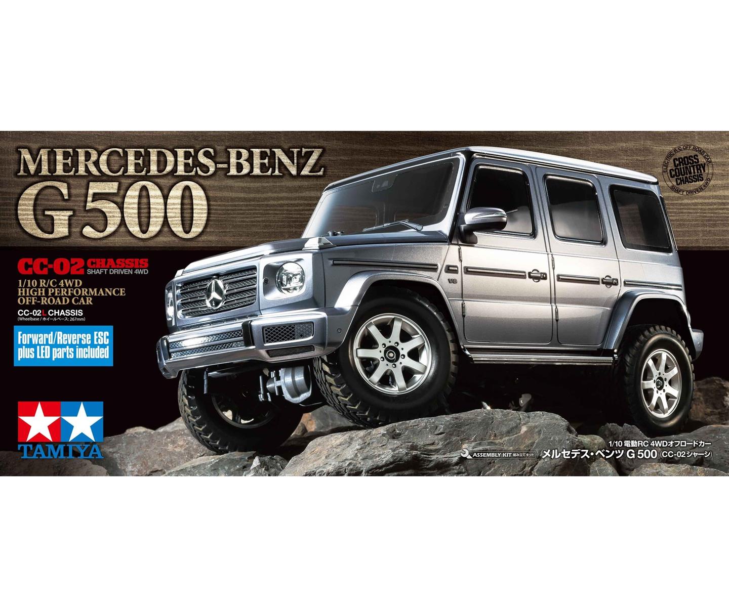 Tamiya 58675 1:10 RC MB G-Klasse G500 (CC-02) 300058675