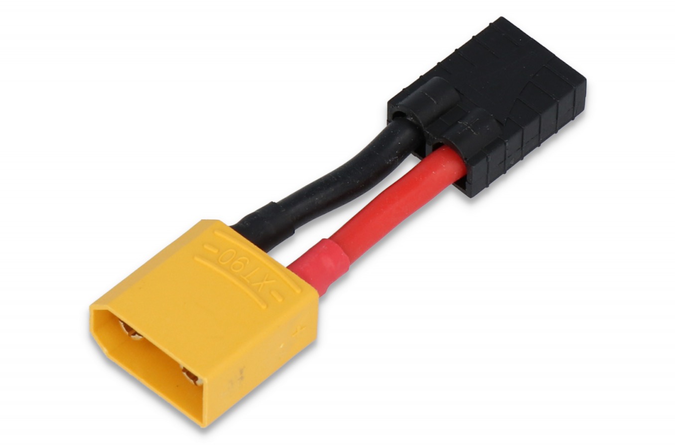 Absima Adapter mit Kabel XT90 (M) passend für Traxxas (F) 50mm 3040086
