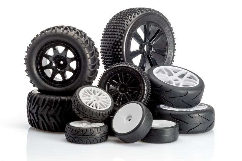 LRP VTEC Kamikaze 10 4WD vorne Komplettrad 1/10 Buggy J-Compound