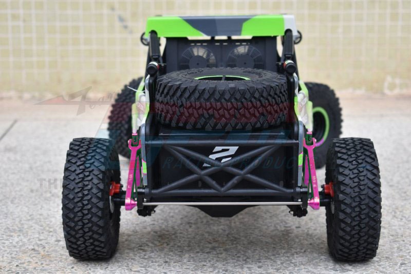 GPM Aluminium 7075-T6 Anti-Schwung hinten & Stabilisator Stange Losi 1/10 4WD Hammer Rey U4 Rock Racer HR312R