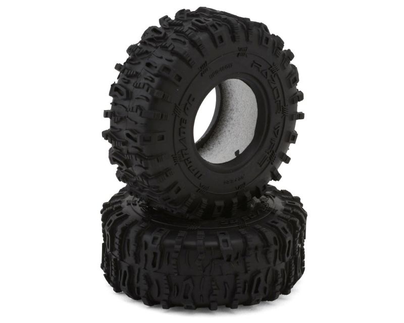 Upgrade RC Micro Razor Wire 1.0 Class 1 Tires (2) (57mm OD) für Micro Crawler