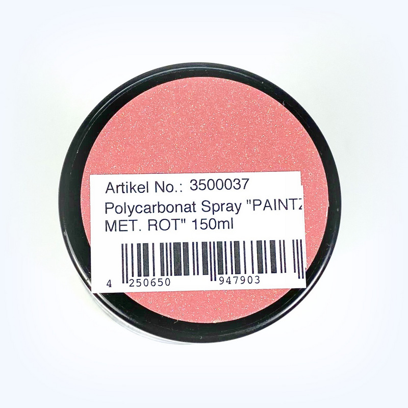 Absima Polycarbonat Spray "PAINTZ METALLIC ROT" 150ml 3500037