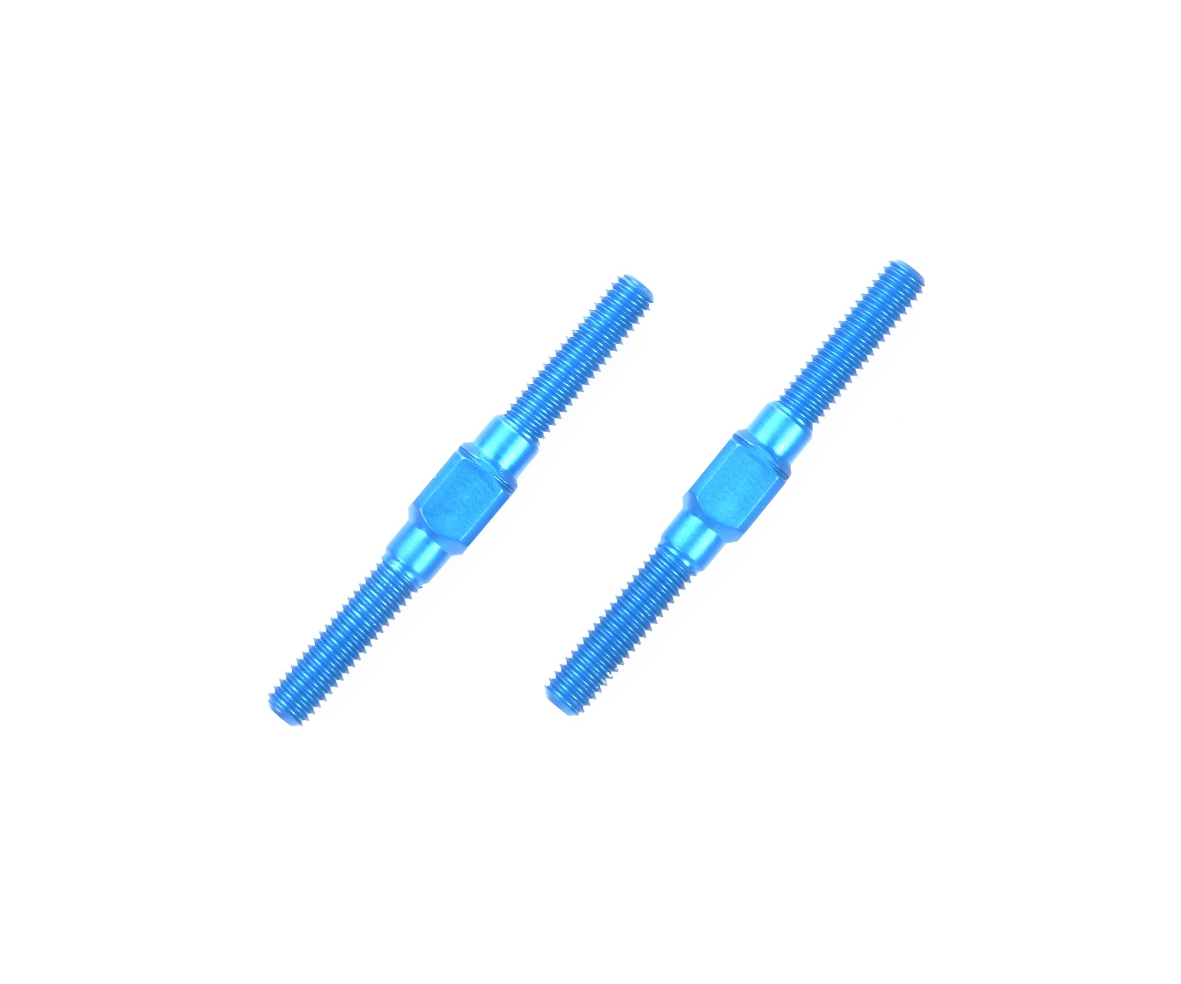 Tamiya 54249 Alu Li/Re-Gewindestangen 3x32mm (2) blau 300054249
