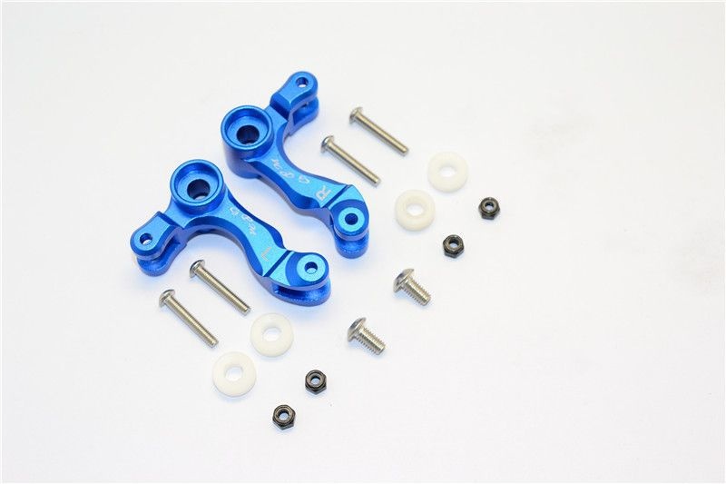 GPM Alu Umlenkhebel vorn blau Traxxas 1/10 E-Revo Alt & Revo