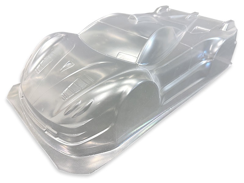 H-SPEED 1/8 GT #1 325mm Karo mit Dekor und Scheibenabdeckungen HSPL014