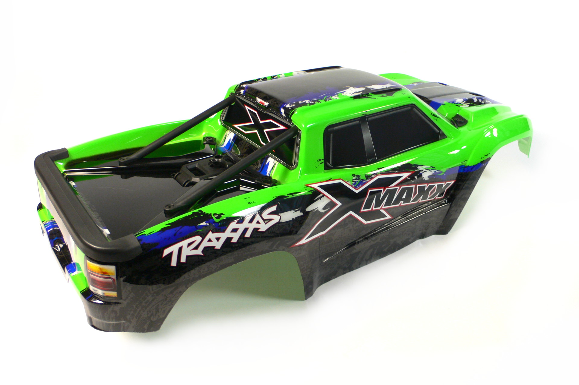 Traxxas X-MAXX Monster Truck Karosserie Grün 1:6 - Abbildung 2