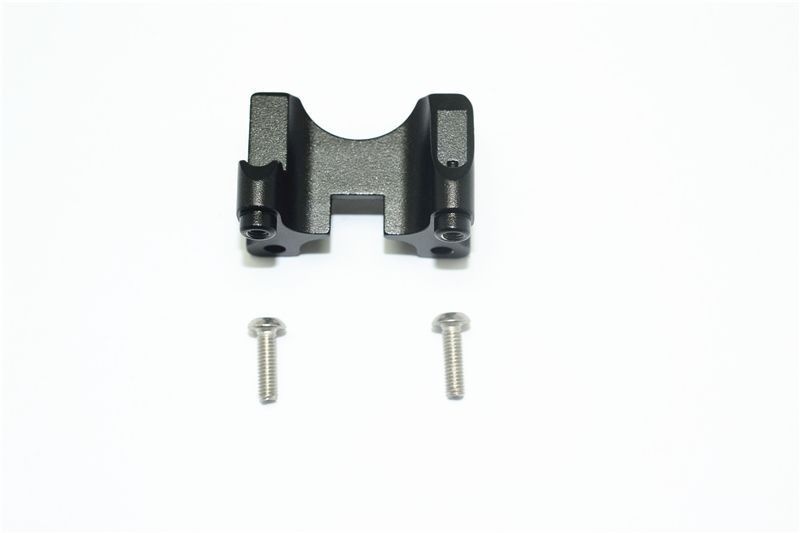 GPM Alu Dämpferbefestigungshalter hinten schwarz Traxxas 1/10 E-Revo