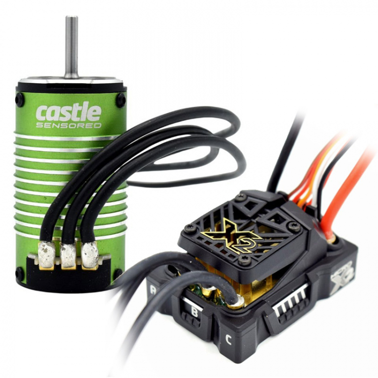 Castle Mamba Micro X2 Combo mit 1007-8450KV Motor 010-0171-06