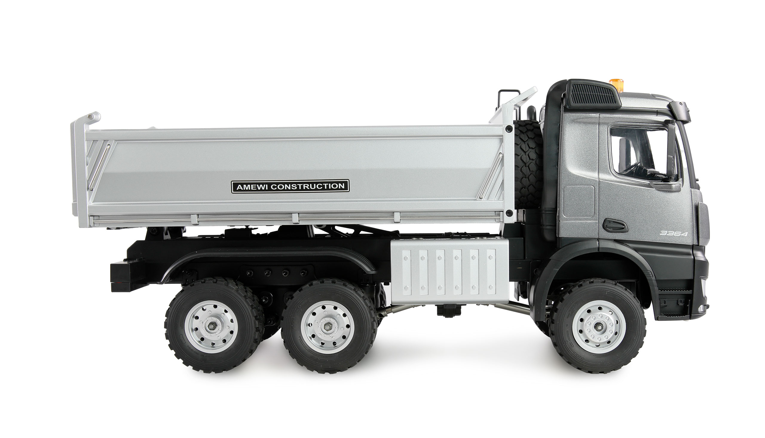 Amewi Mercedes-Benz Arocs Kipper 6x6 1:14 RTR anthrazit 22685
