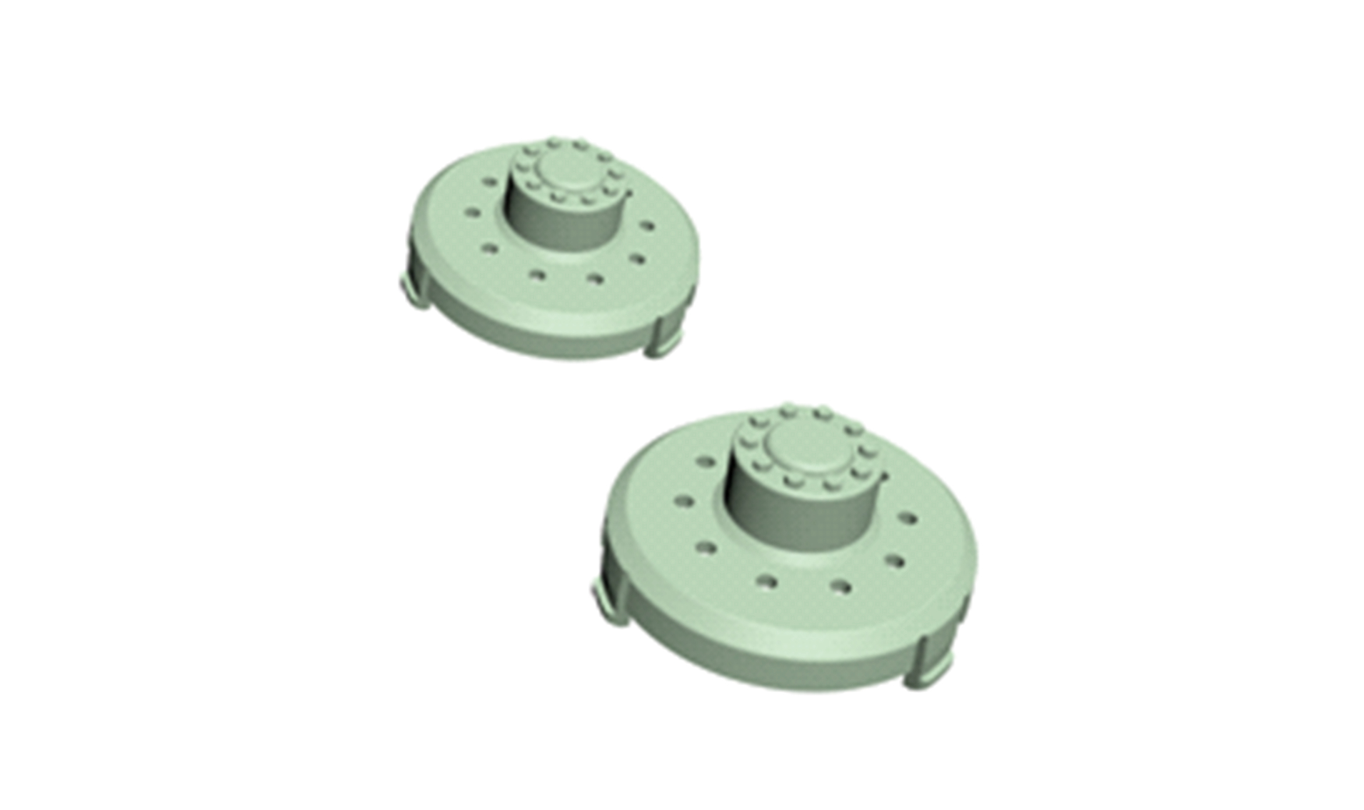 Amewi Radkappen grün für 8x8 Truck T034G